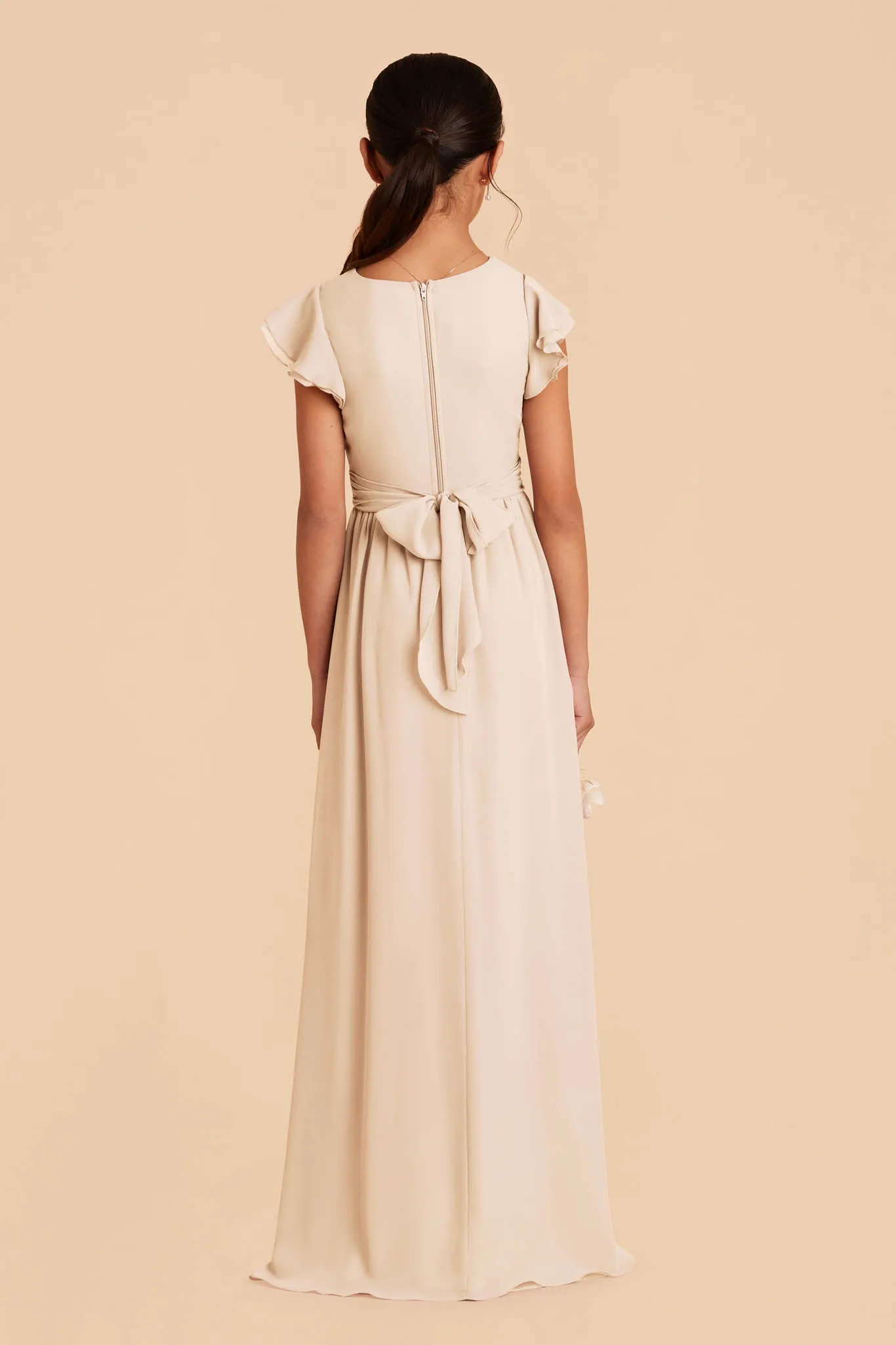 Celine Junior Dress - Champagne sold by Birdy Grey product image thumbnail 2