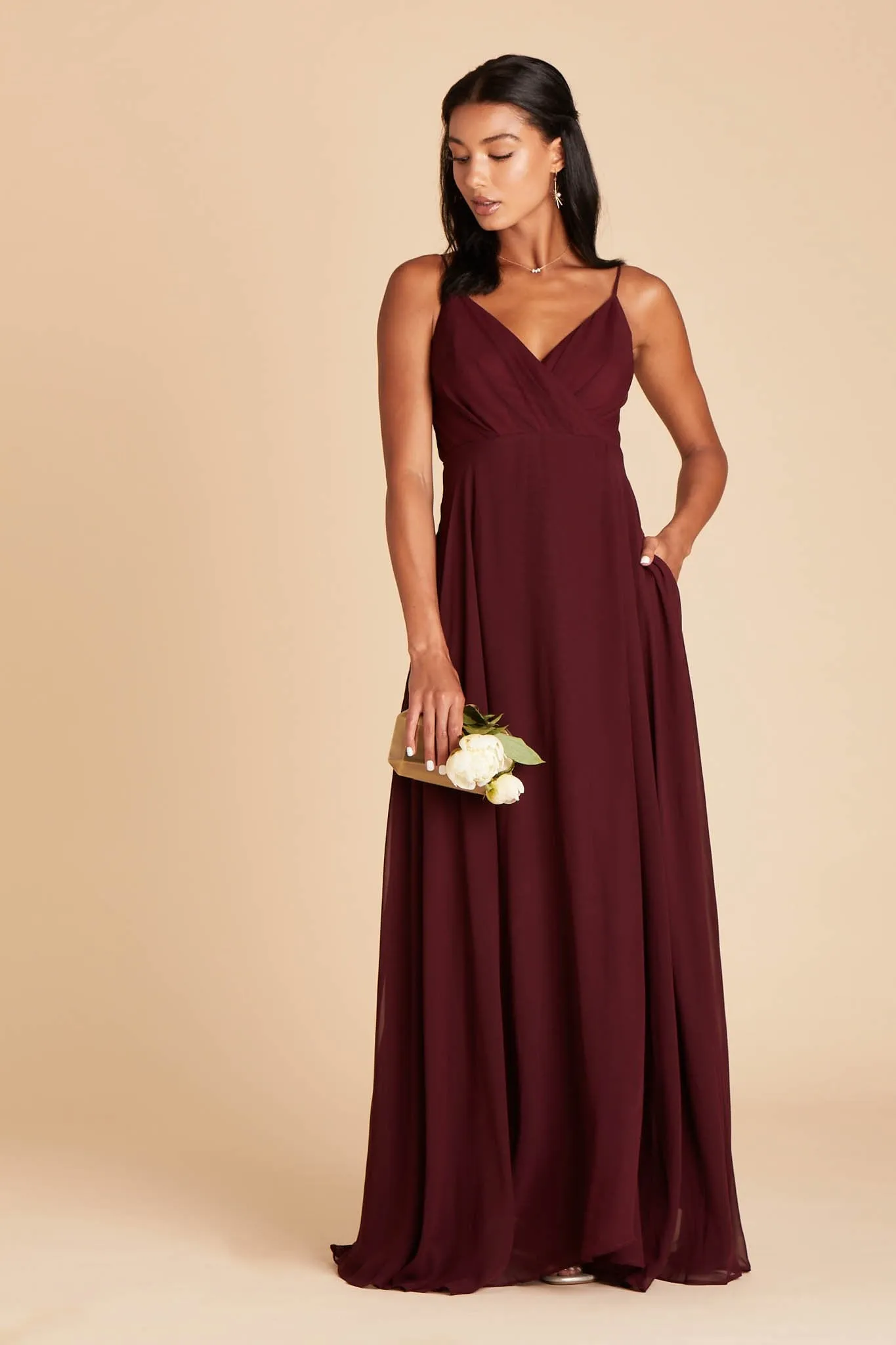 Kaia Dress - Cabernet sold by Birdy Grey product image thumbnail 5