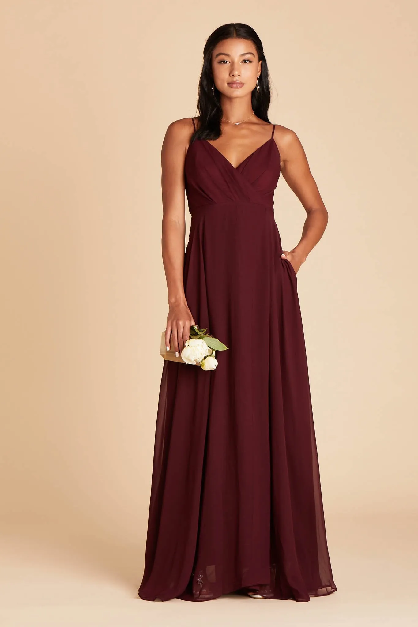 Kaia Dress - Cabernet sold by Birdy Grey product image thumbnail 4