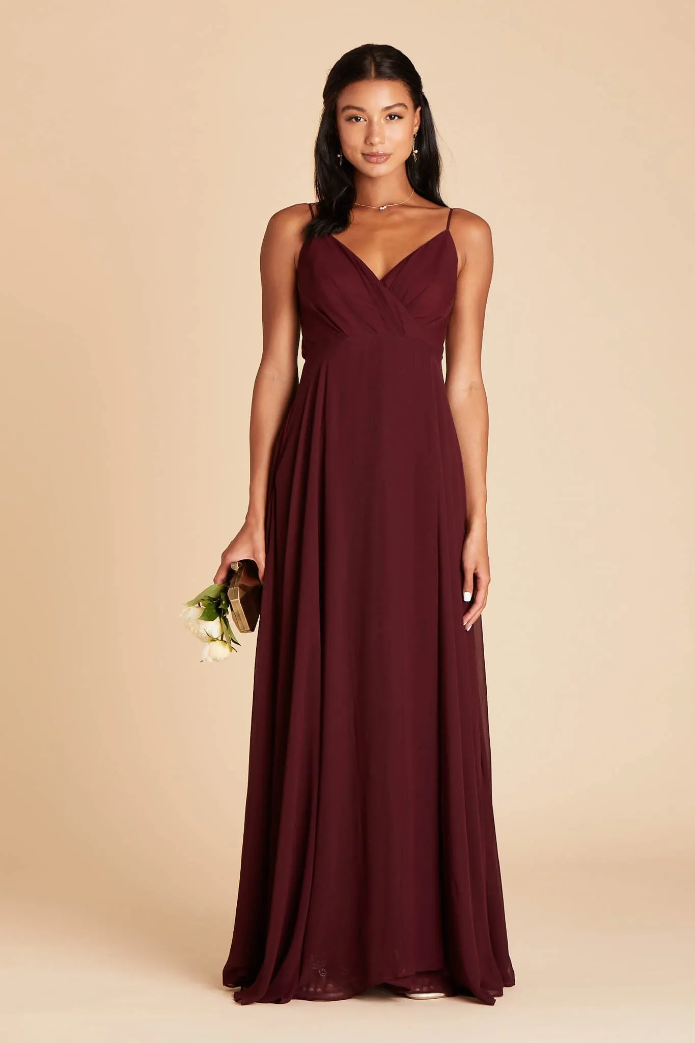 Kaia Dress - Cabernet sold by Birdy Grey