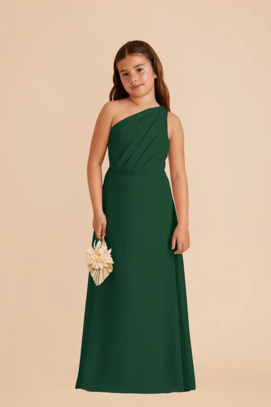 Kiara Junior Chiffon Dress - Forest Green sold by Birdy Grey