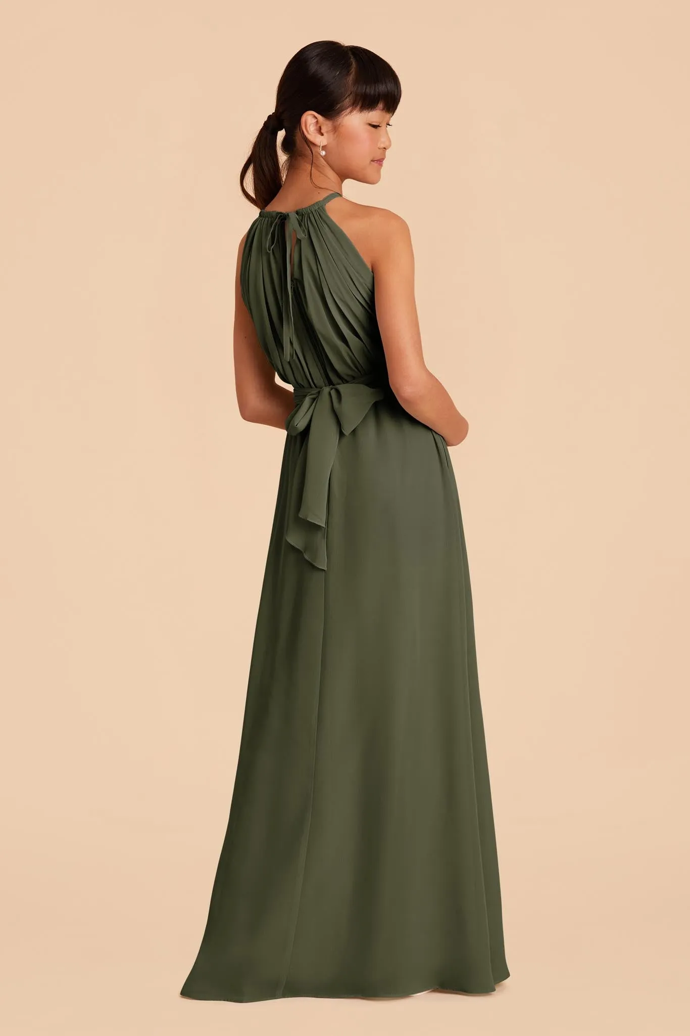 Sienna Junior Dress - Olive sold by Birdy Grey product image thumbnail 5