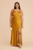 Jay Matte Satin Dress - Butterscotch sold by Birdy Grey