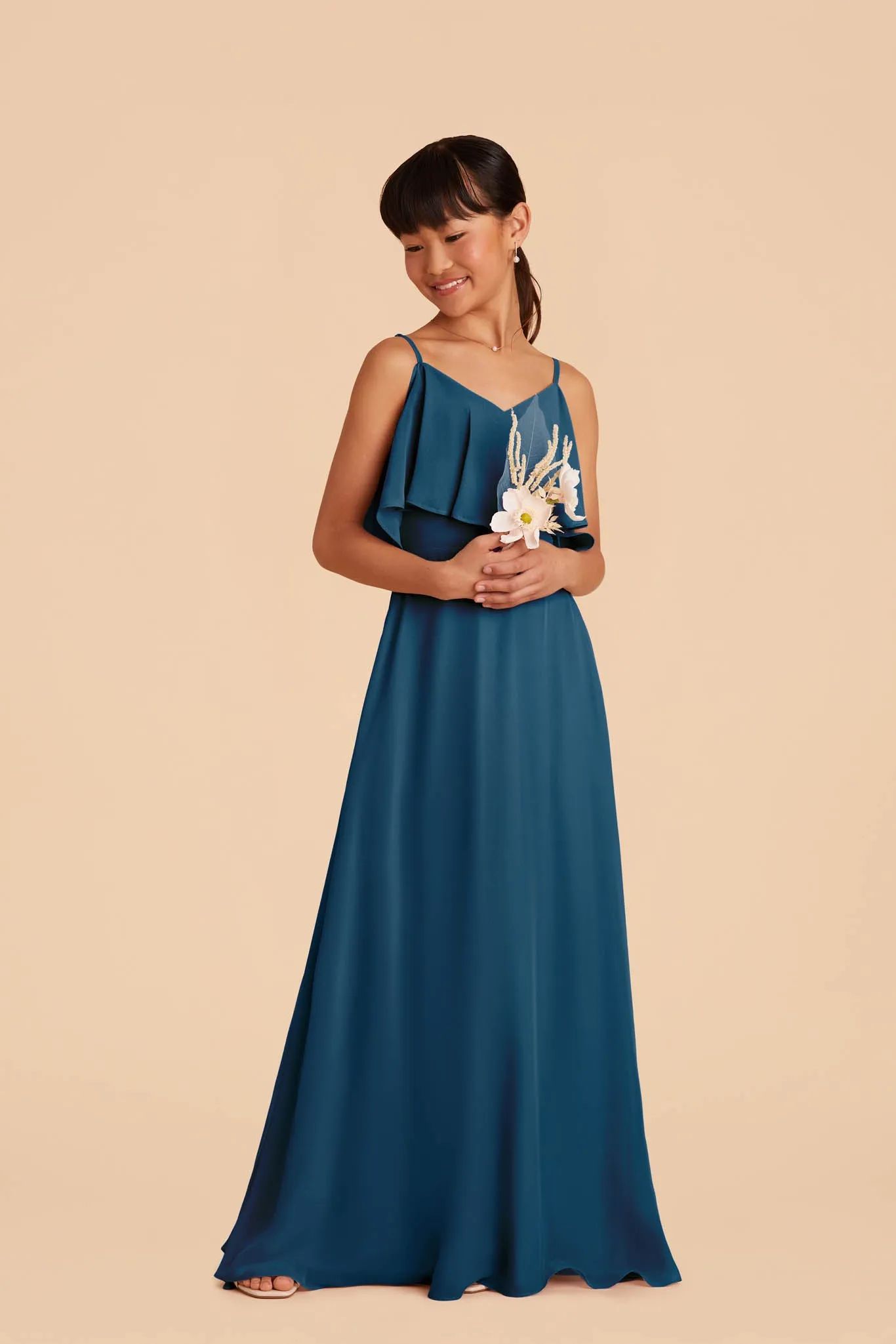 Janie Convertible Junior Dress - Dark Teal sold by Birdy Grey product image thumbnail 3