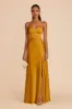 Jay Matte Satin Dress - Butterscotch sold by Birdy Grey