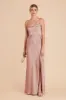 Jessica Matte Satin Dress - English Rose sold by Birdy Grey