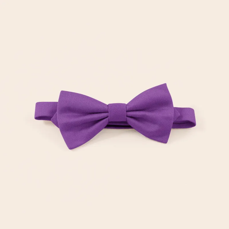 Harry Bow Tie - Amethyst sold by Birdy Grey