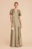Marni Matte Satin Dress - Moss Green sold by Birdy Grey