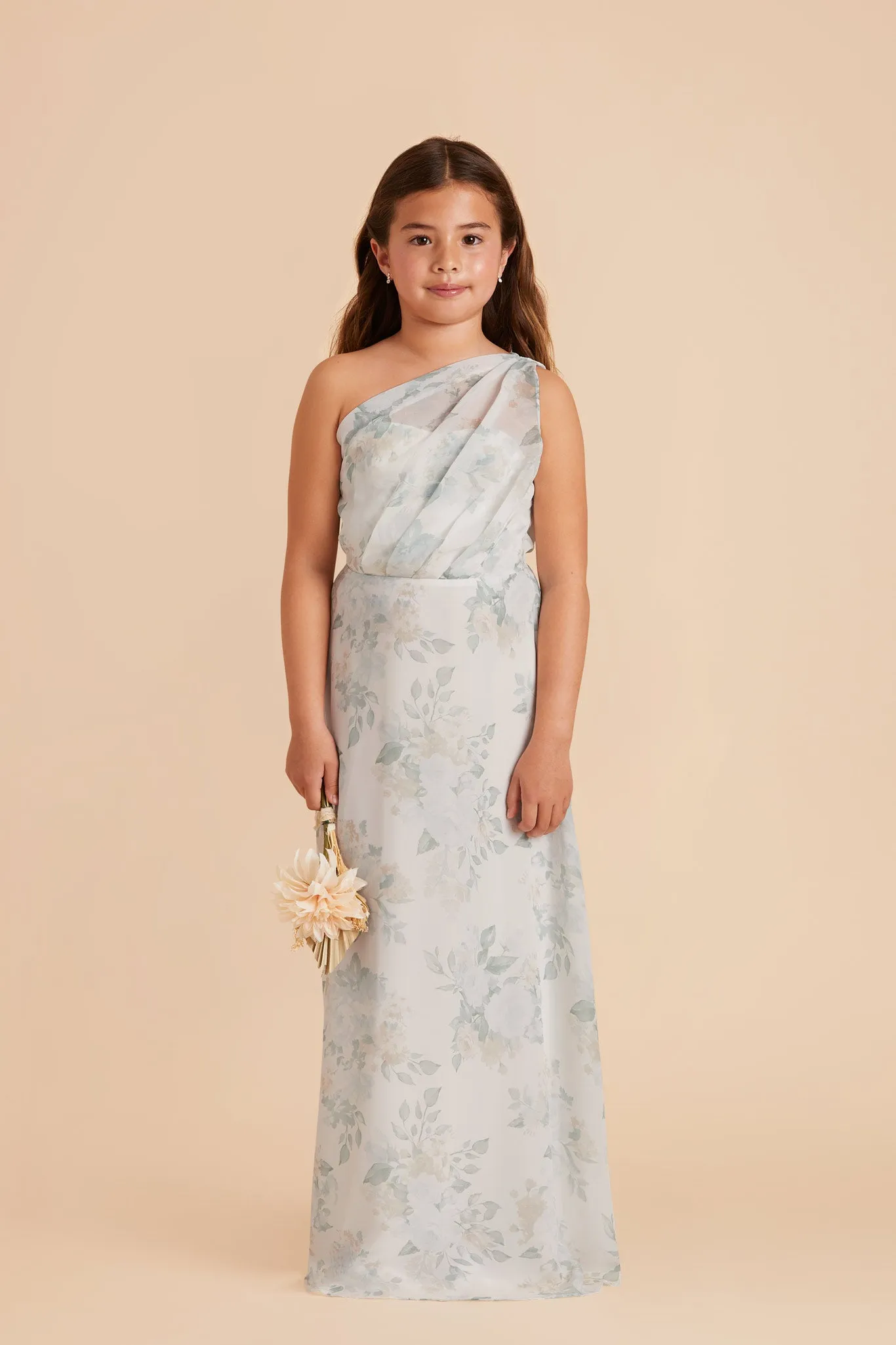Kiara Junior Chiffon Dress - Sage Spring Garden sold by Birdy Grey product image thumbnail 2
