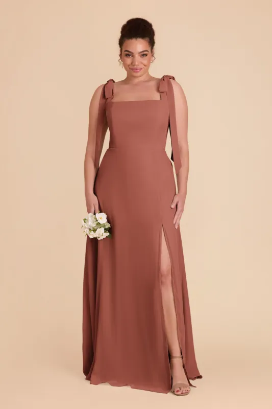 Alex Convertible Dress Chiffon - Desert Rose sold by Birdy Grey