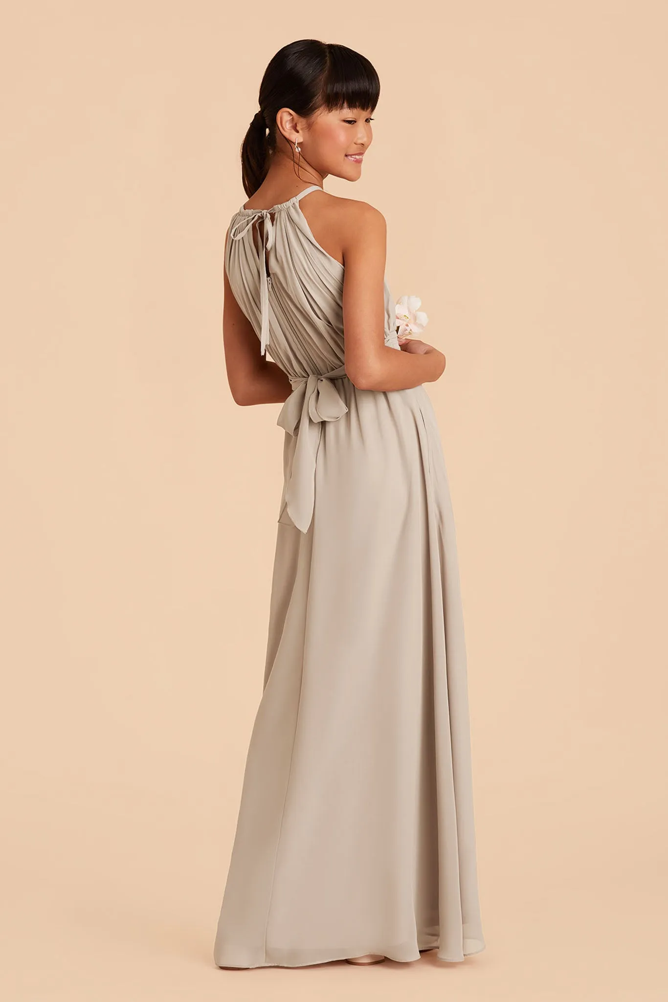 Sienna Junior Dress - Neutral Champagne sold by Birdy Grey product image thumbnail 2