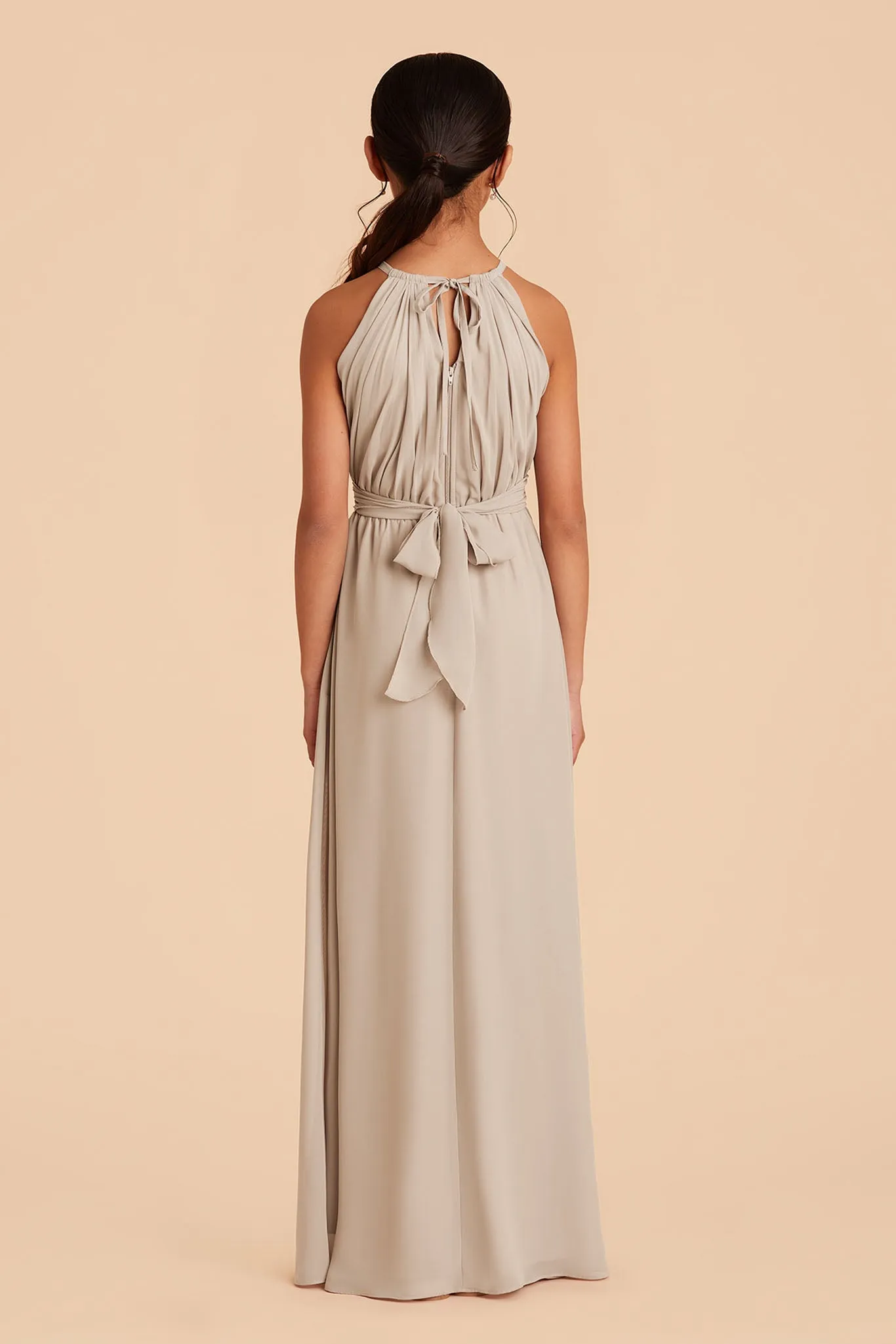 Sienna Junior Dress - Neutral Champagne sold by Birdy Grey product image thumbnail 5