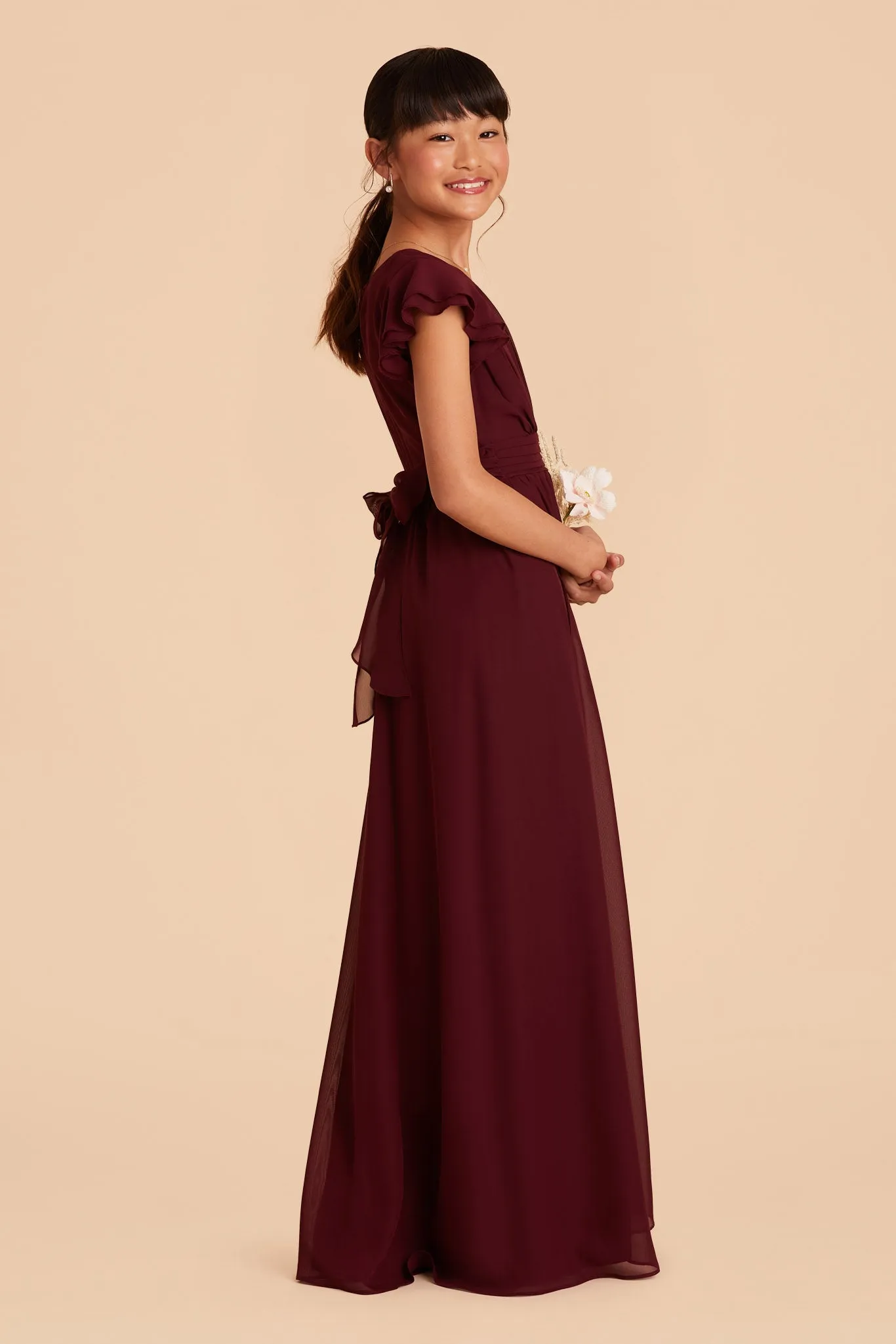 Celine Junior Dress - Cabernet sold by Birdy Grey product image thumbnail 2