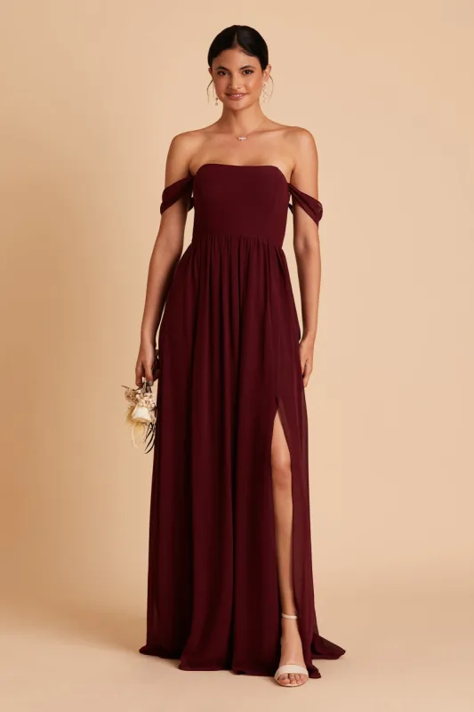 August Convertible Dress - Cabernet sold by Birdy Grey