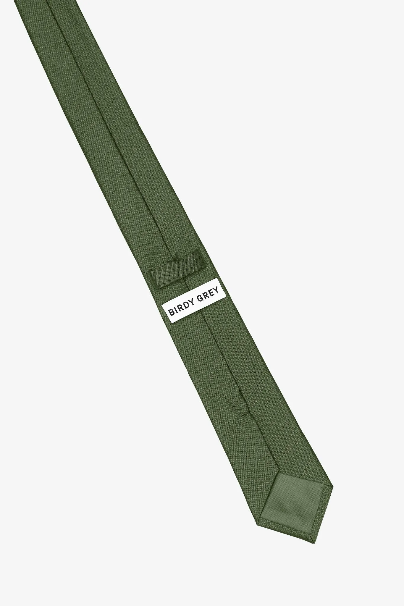 Simon Necktie - Olive sold by Birdy Grey product image thumbnail 5