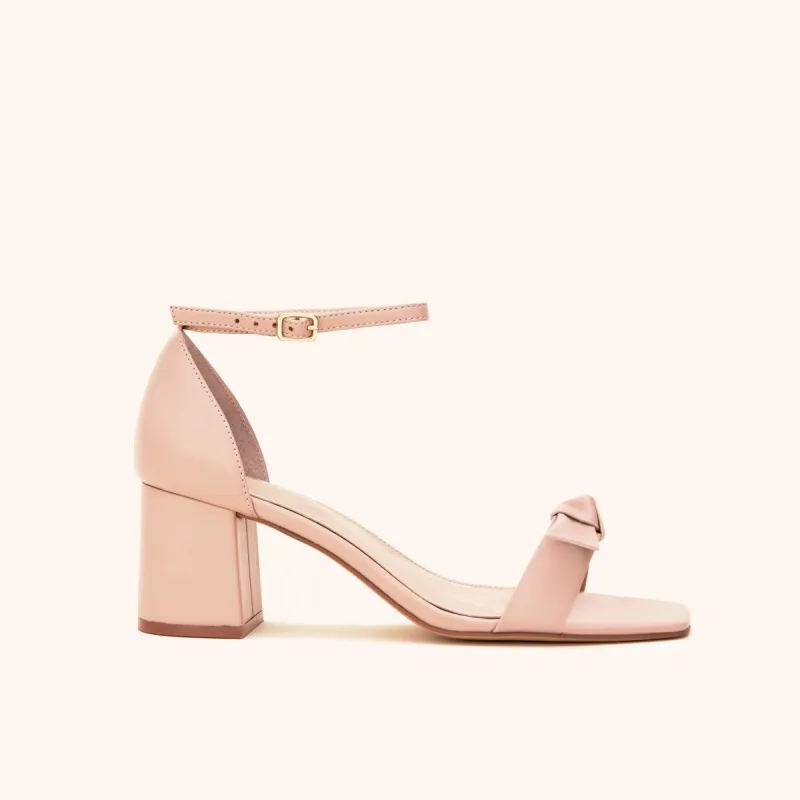 Elle Chunky Heel - Nude Blush sold by Birdy Grey
