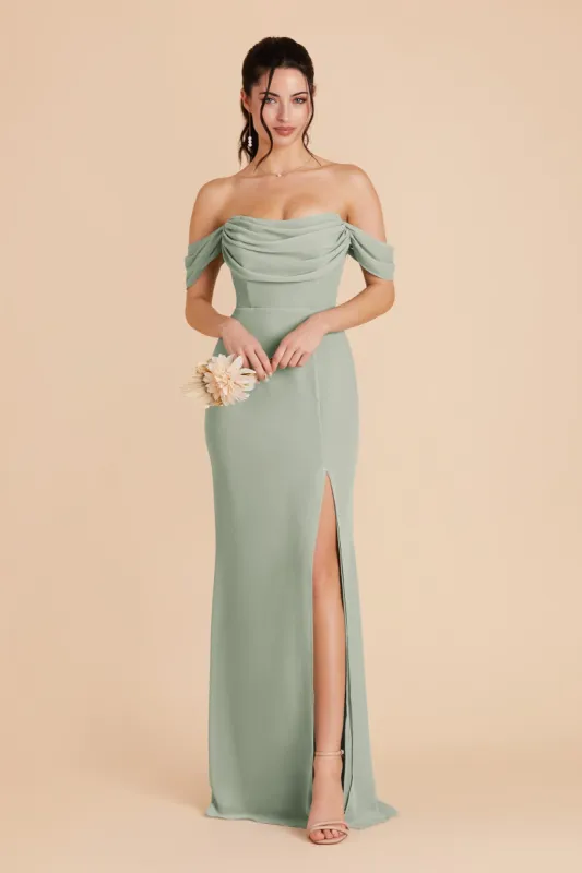 Mira Convertible Dress - Sage sold by Birdy Grey