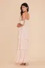 Lola Chiffon Dress - Pale Blush sold by Birdy Grey