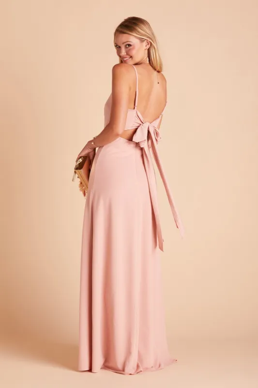 Benny Crepe Dress - Dusty Rose sold by Birdy Grey