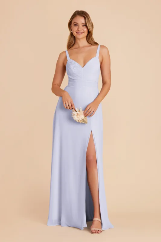 Deborah Chiffon Dress - Periwinkle Blue sold by Birdy Grey