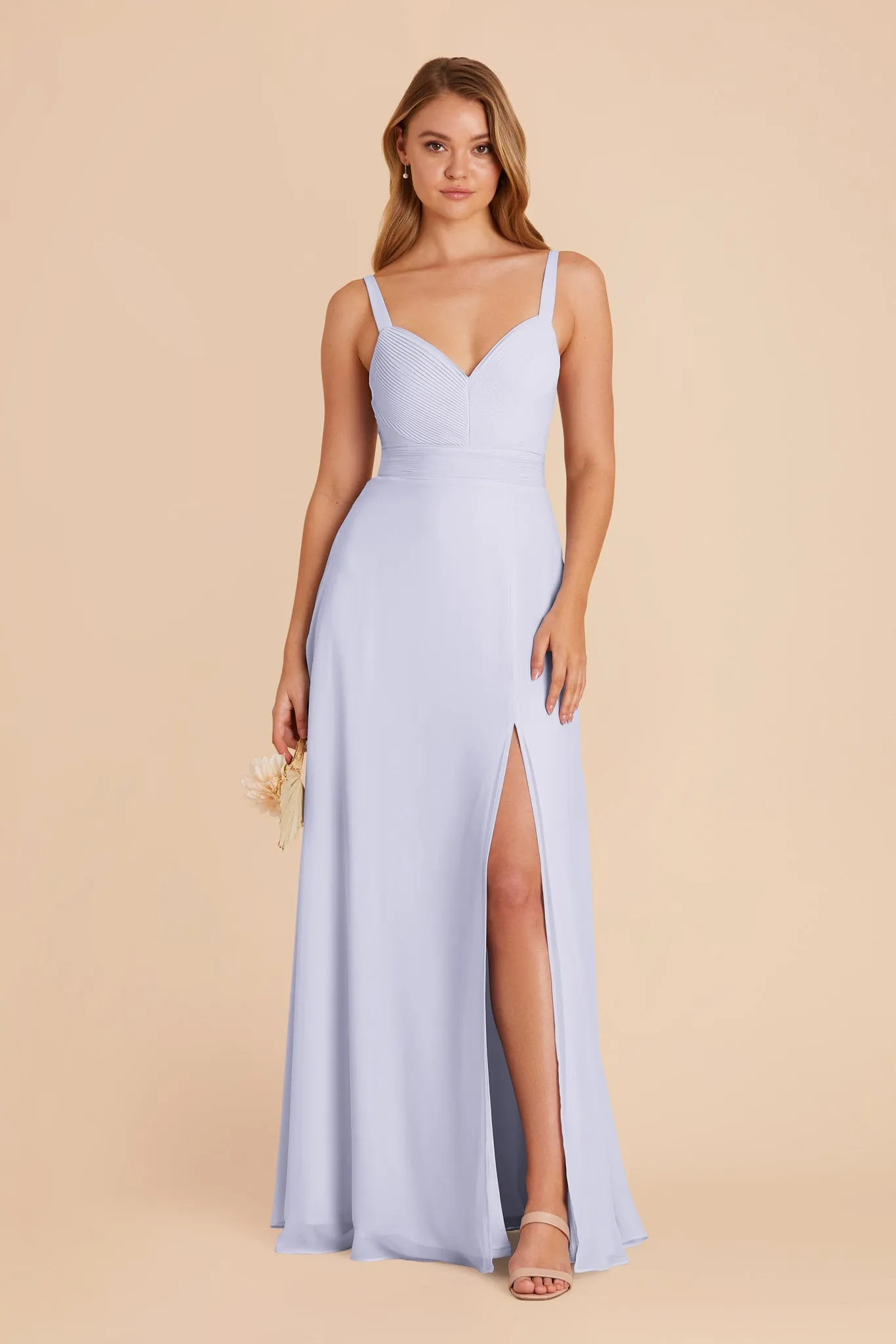 Deborah Chiffon Dress - Periwinkle Blue sold by Birdy Grey product image thumbnail 4