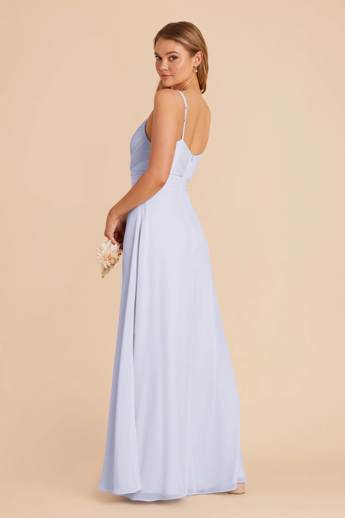 Deborah Chiffon Dress - Periwinkle Blue sold by Birdy Grey product image thumbnail 5