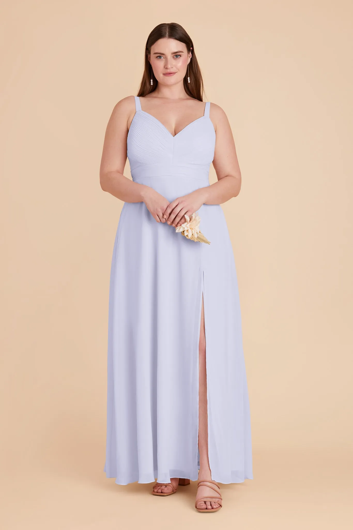 Deborah Chiffon Dress - Periwinkle Blue sold by Birdy Grey product image thumbnail 2