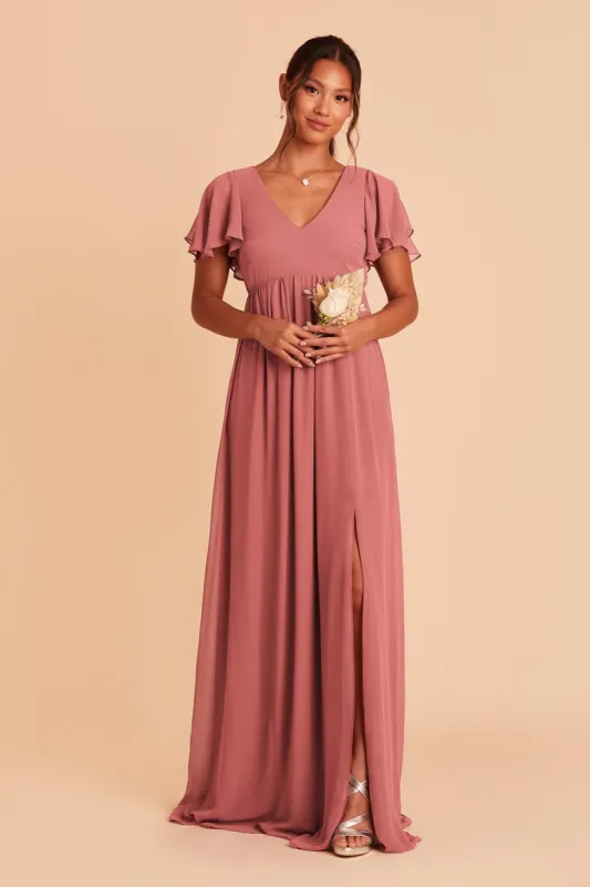Hannah Empire Dress - Mulberry sold by Birdy Grey