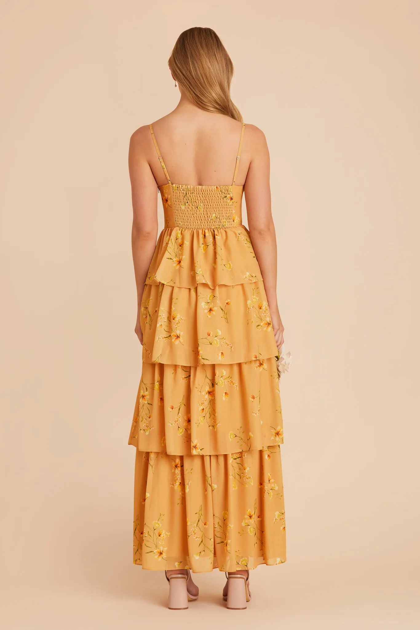Lola Chiffon Dress - Marigold Le Fleur sold by Birdy Grey product image thumbnail 5