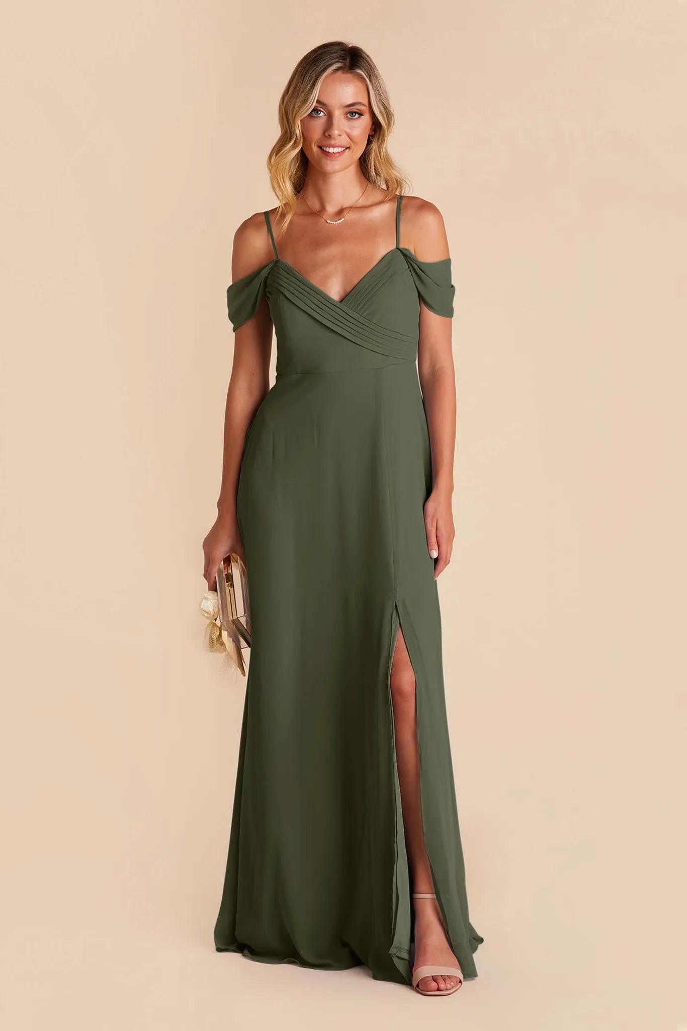 Spence Convertible Dress - Olive sold by Birdy Grey product image thumbnail 4