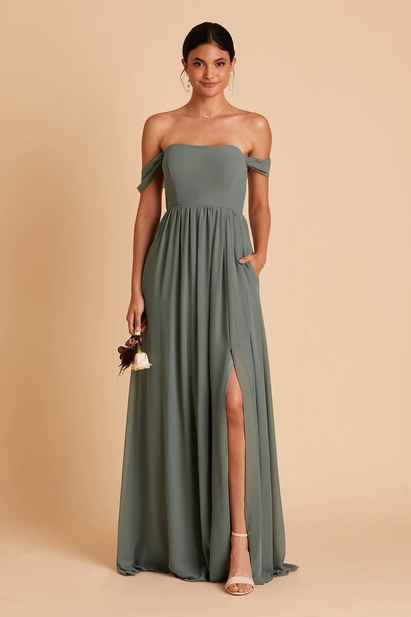 August Convertible Dress - Sea Glass sold by Birdy Grey product image thumbnail 5