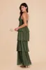 Lola Chiffon Dress - Olive sold by Birdy Grey