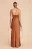 Jessica Matte Satin Dress - Rust sold by Birdy Grey