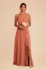 Theresa Chiffon Dress - Terracotta sold by Birdy Grey