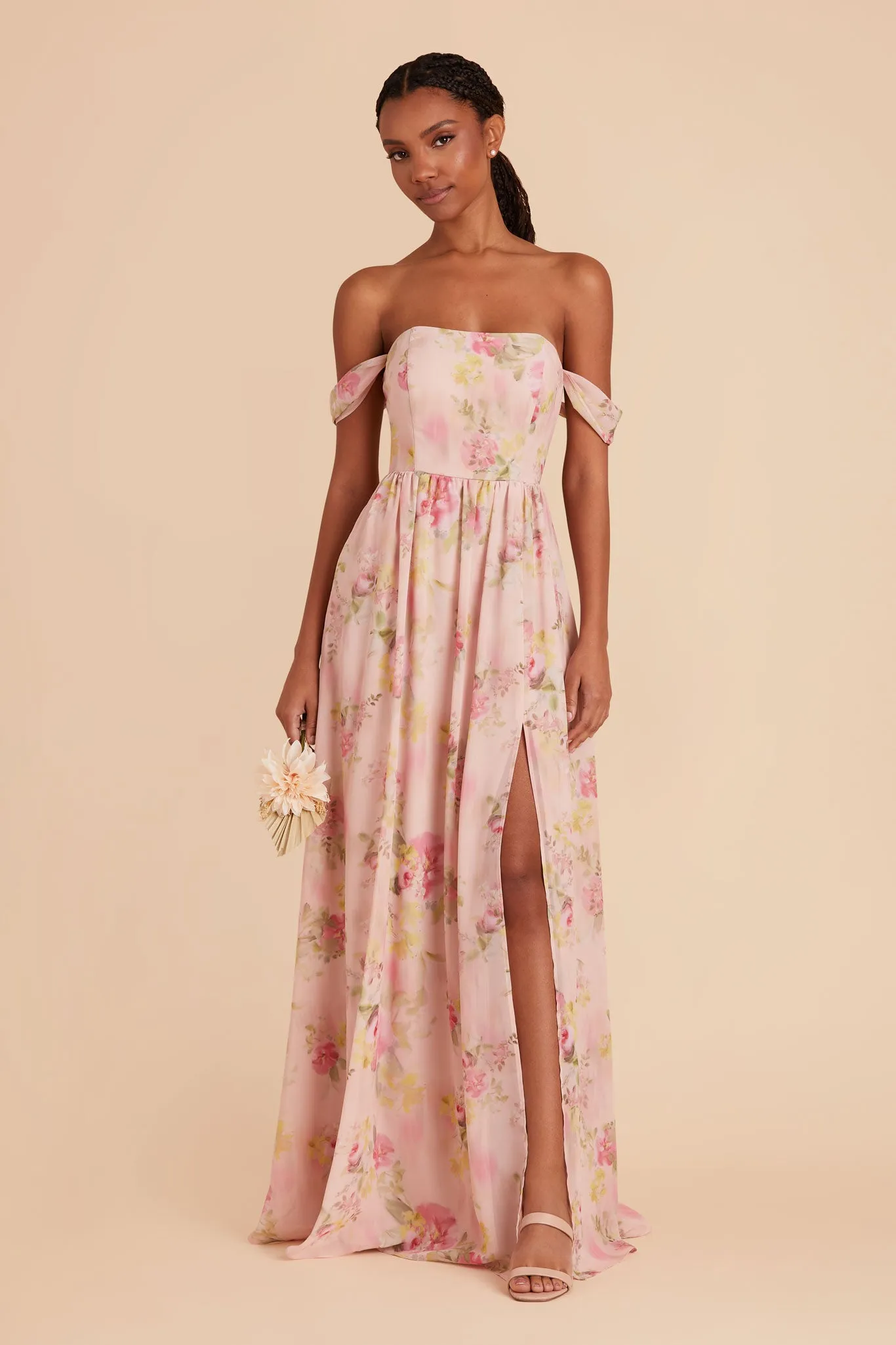 August Convertible Dress - Vintage Pink Floral sold by Birdy Grey product image thumbnail 2