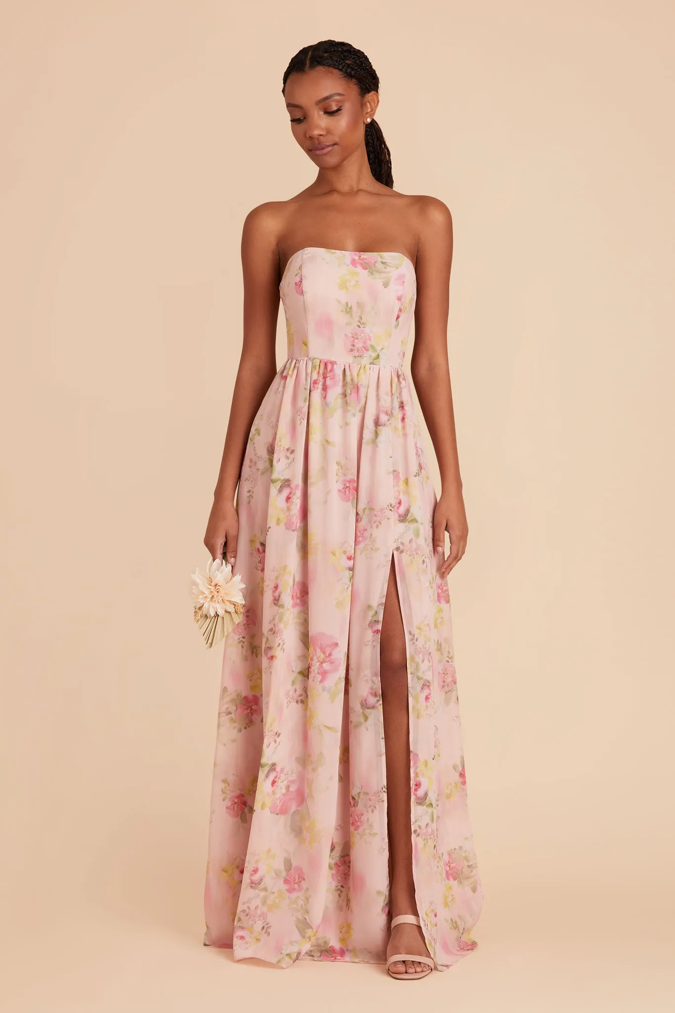 August Convertible Dress - Vintage Pink Floral sold by Birdy Grey product image thumbnail 4