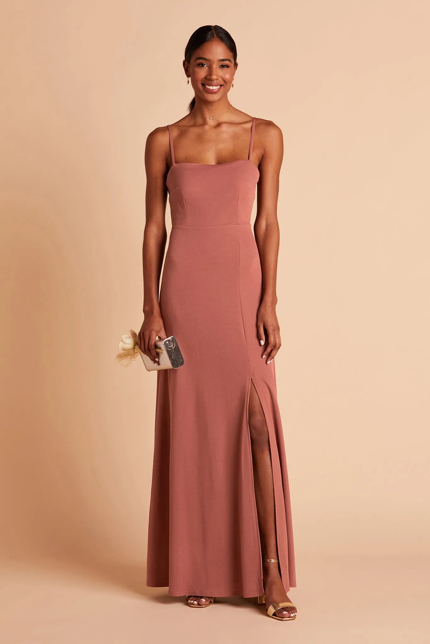 Benny Crepe Dress - Desert Rose sold by Birdy Grey product image thumbnail 4