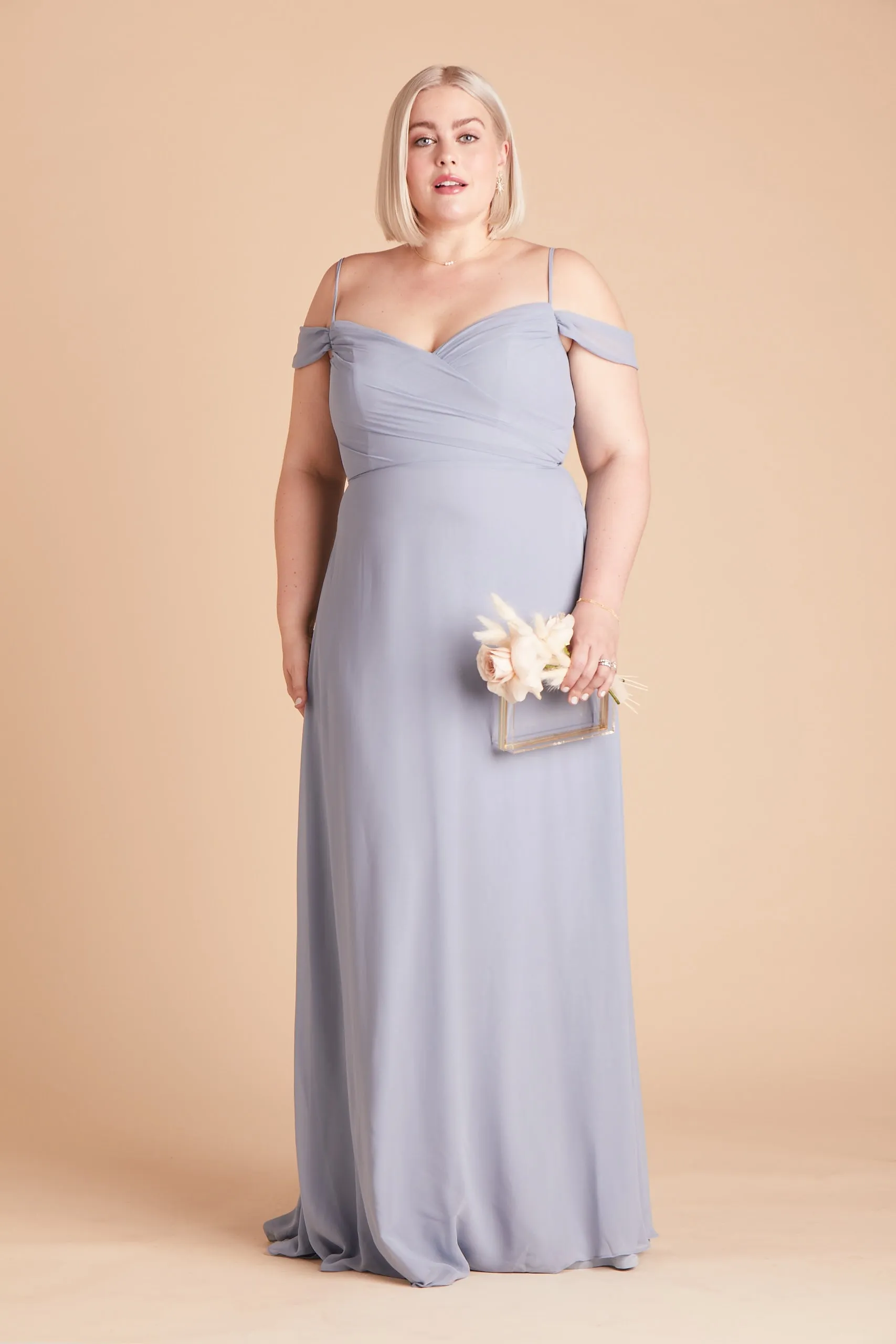 Spence Convertible Dress - Dusty Blue sold by Birdy Grey product image thumbnail 2