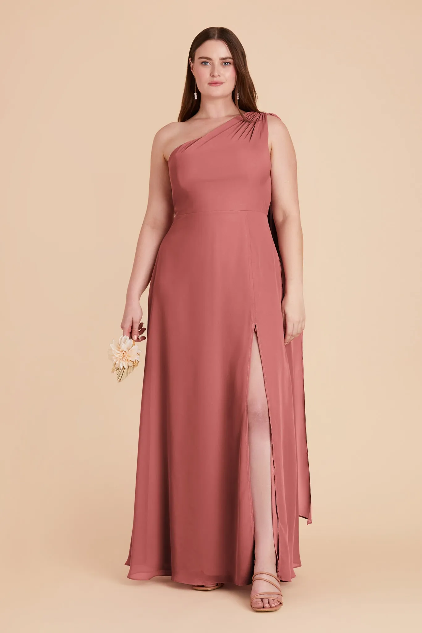 Melissa Chiffon Dress - Mulberry sold by Birdy Grey product image thumbnail 2