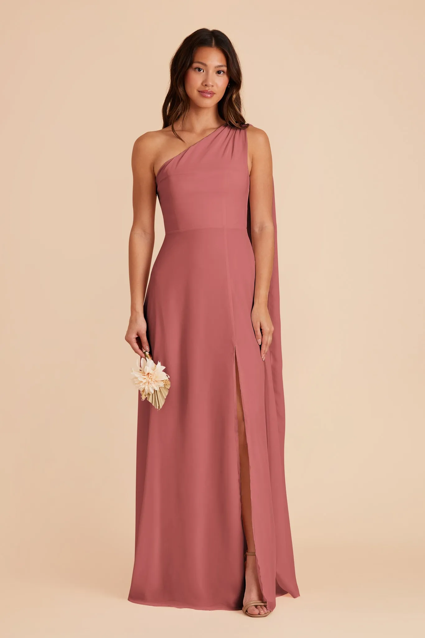 Melissa Chiffon Dress - Mulberry sold by Birdy Grey