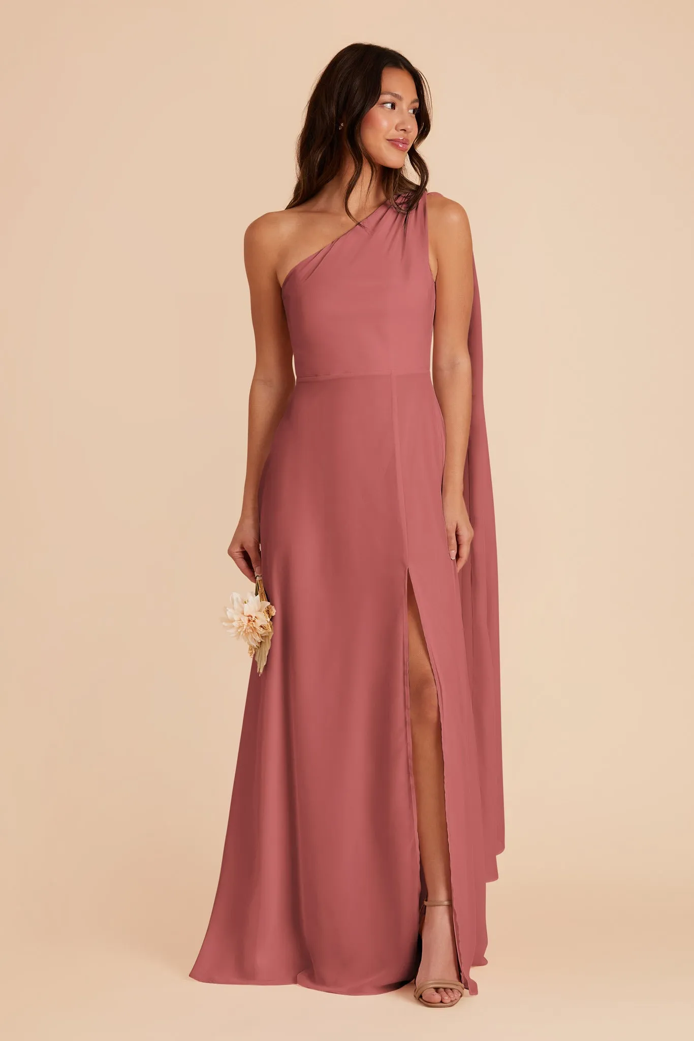 Melissa Chiffon Dress - Mulberry sold by Birdy Grey product image thumbnail 5