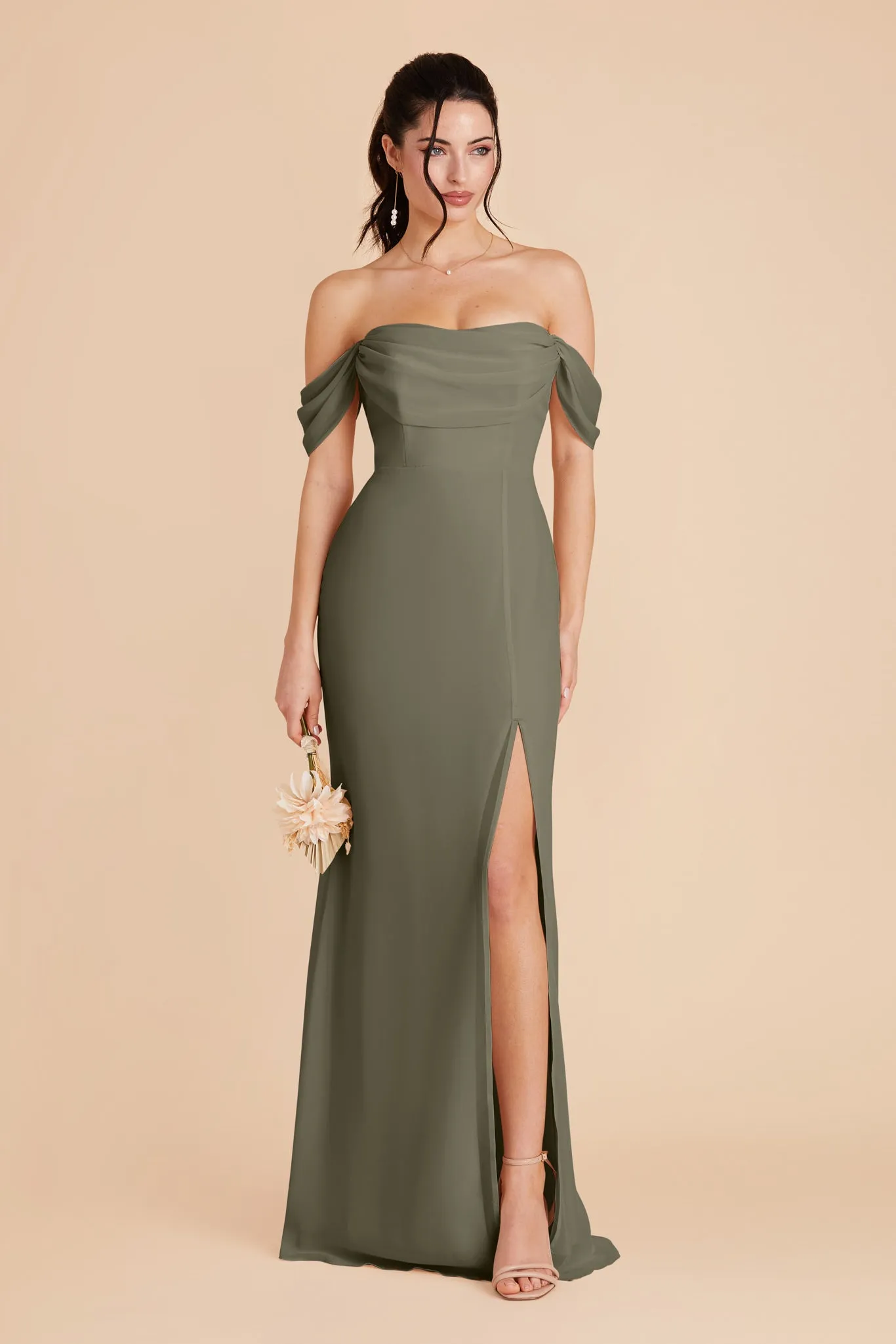 Mira Convertible Dress - Moss Green sold by Birdy Grey product image thumbnail 2