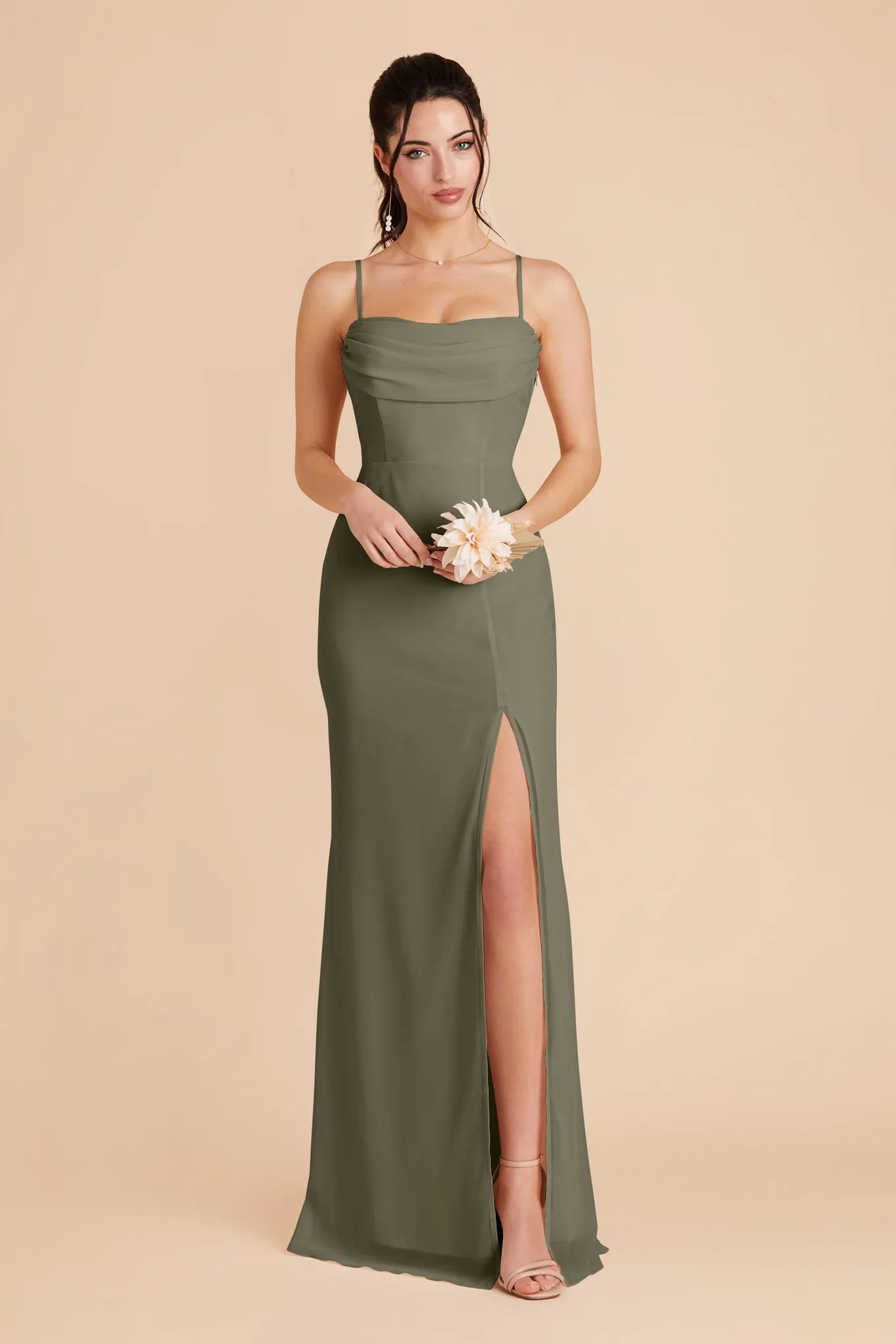 Mira Convertible Dress - Moss Green sold by Birdy Grey product image thumbnail 4