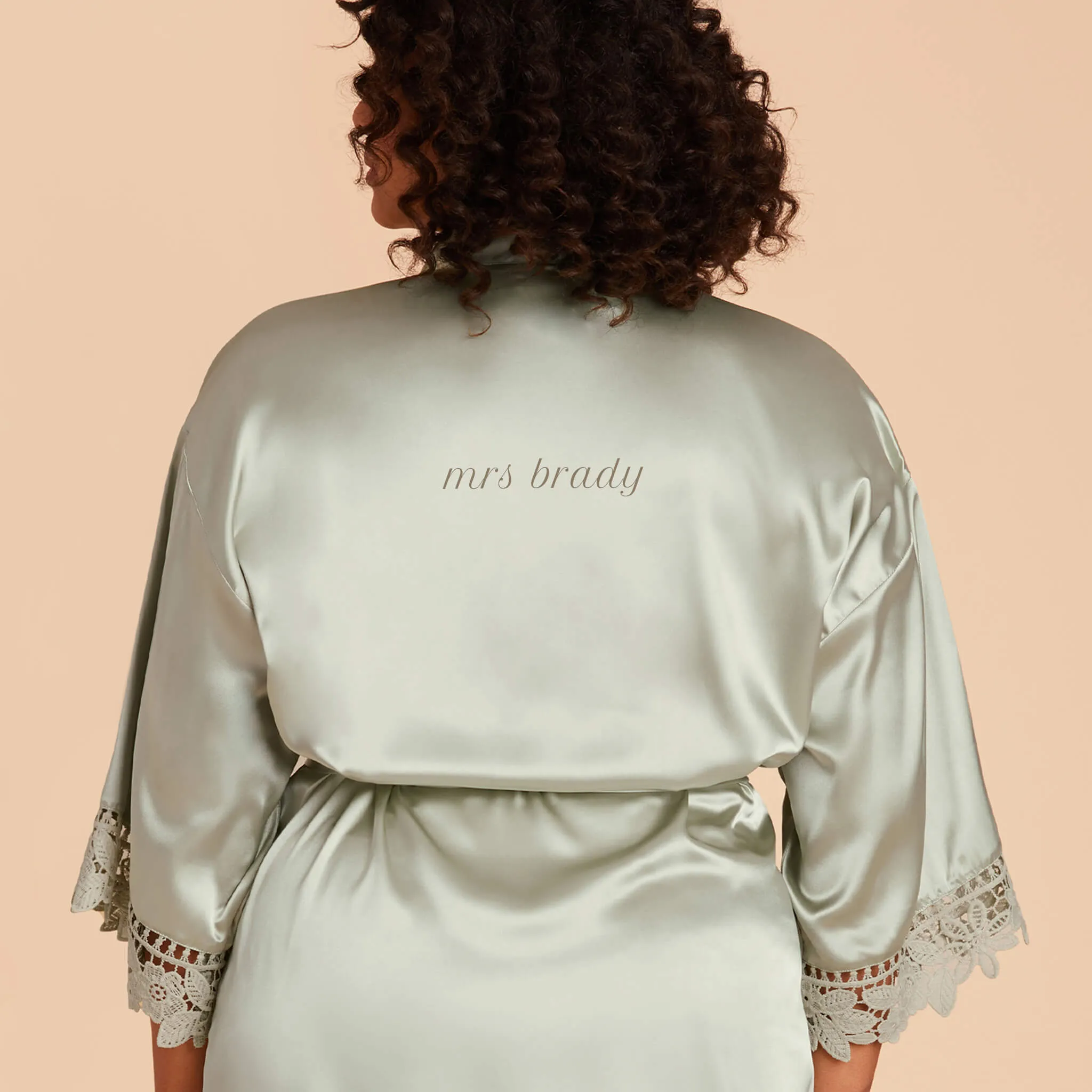 Claudine Lace Robe - White sold by Birdy Grey product image thumbnail 2