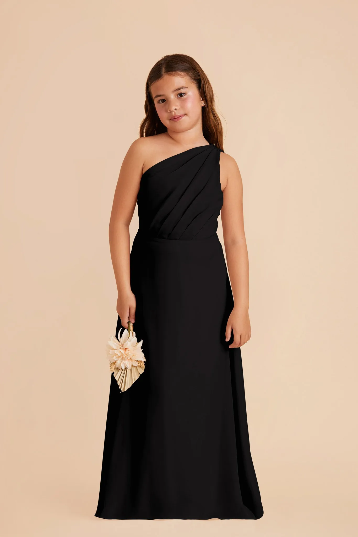 Kiara Junior Chiffon Dress - Black sold by Birdy Grey