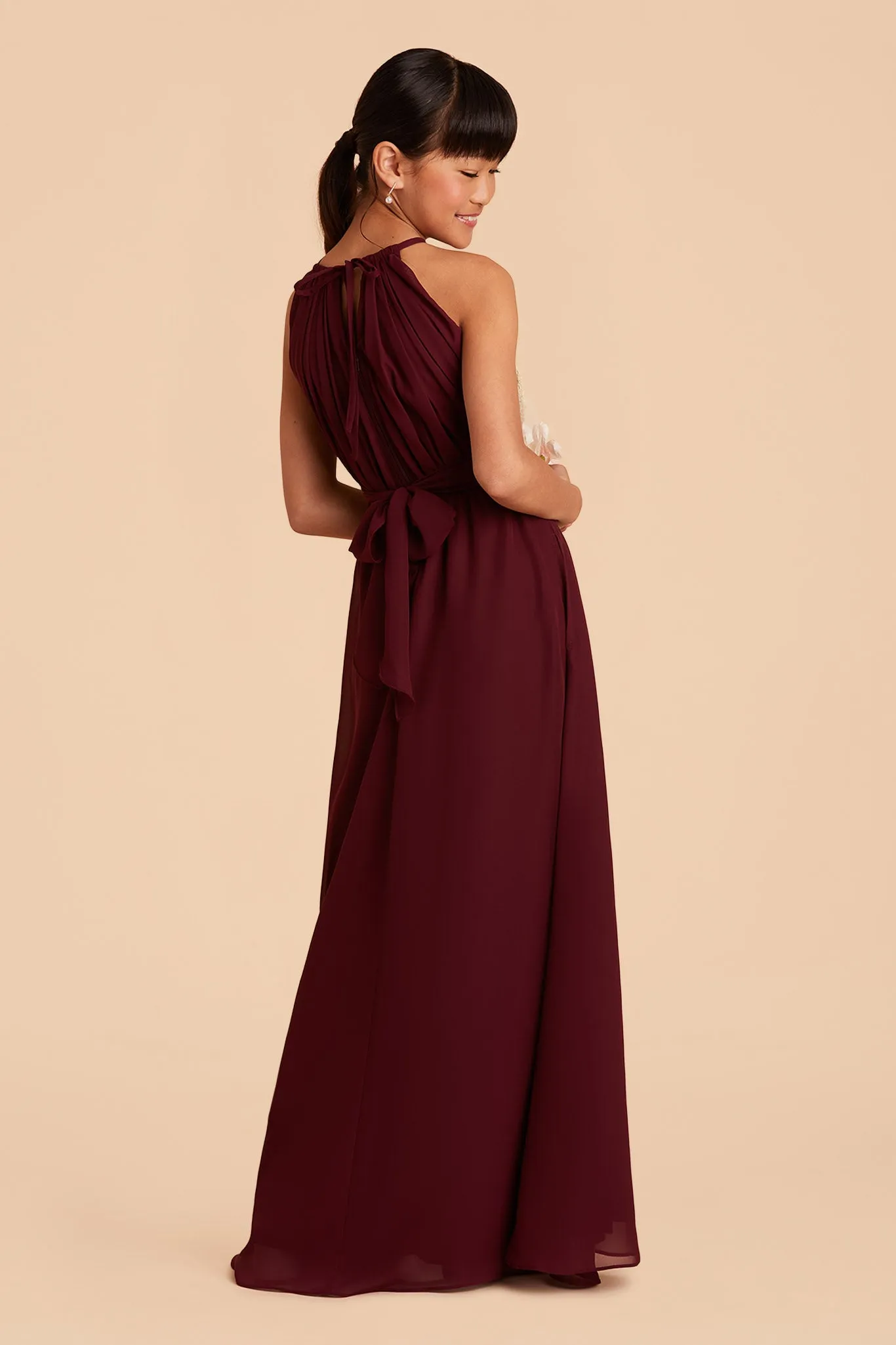 Sienna Junior Dress - Cabernet sold by Birdy Grey product image thumbnail 4