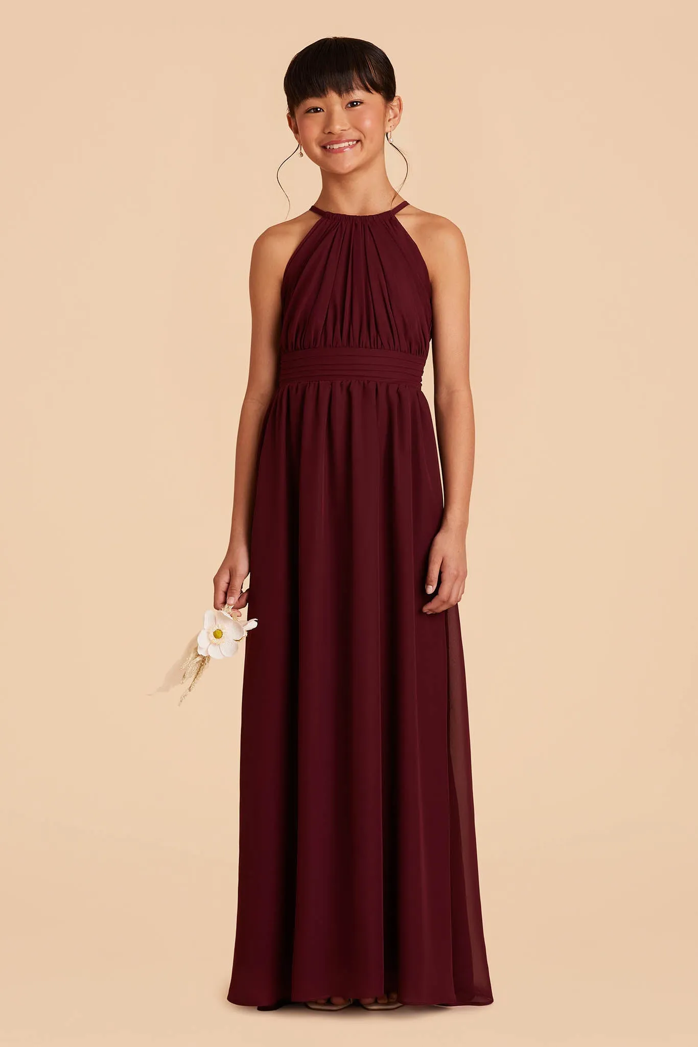 Sienna Junior Dress - Cabernet sold by Birdy Grey product image thumbnail 5