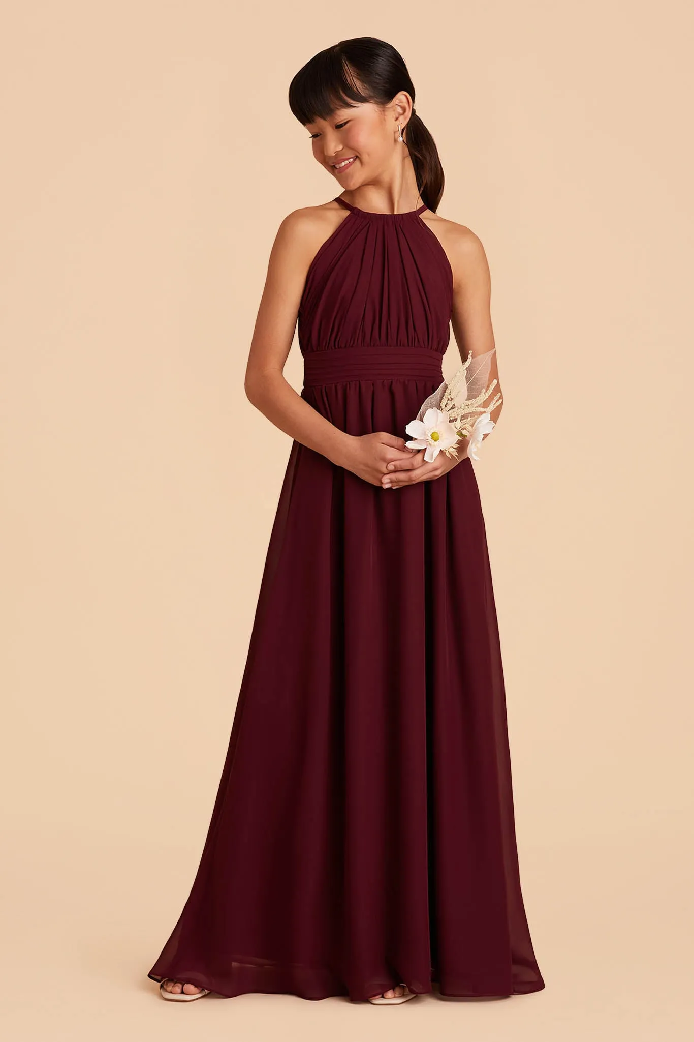 Sienna Junior Dress - Cabernet sold by Birdy Grey product image thumbnail 3