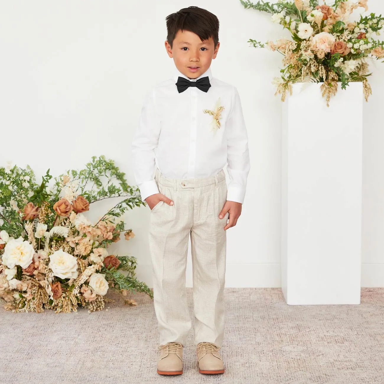 Harry Bow Tie - Black sold by Birdy Grey product image thumbnail 4