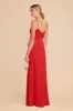 Catherine Matte Satin Dress - Ruby Red sold by Birdy Grey